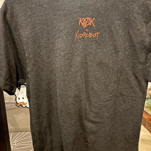 Near Vintage Kidrobot x Frank Kozik Splatter Labbit Graphic Tee - Picture 4 of 7